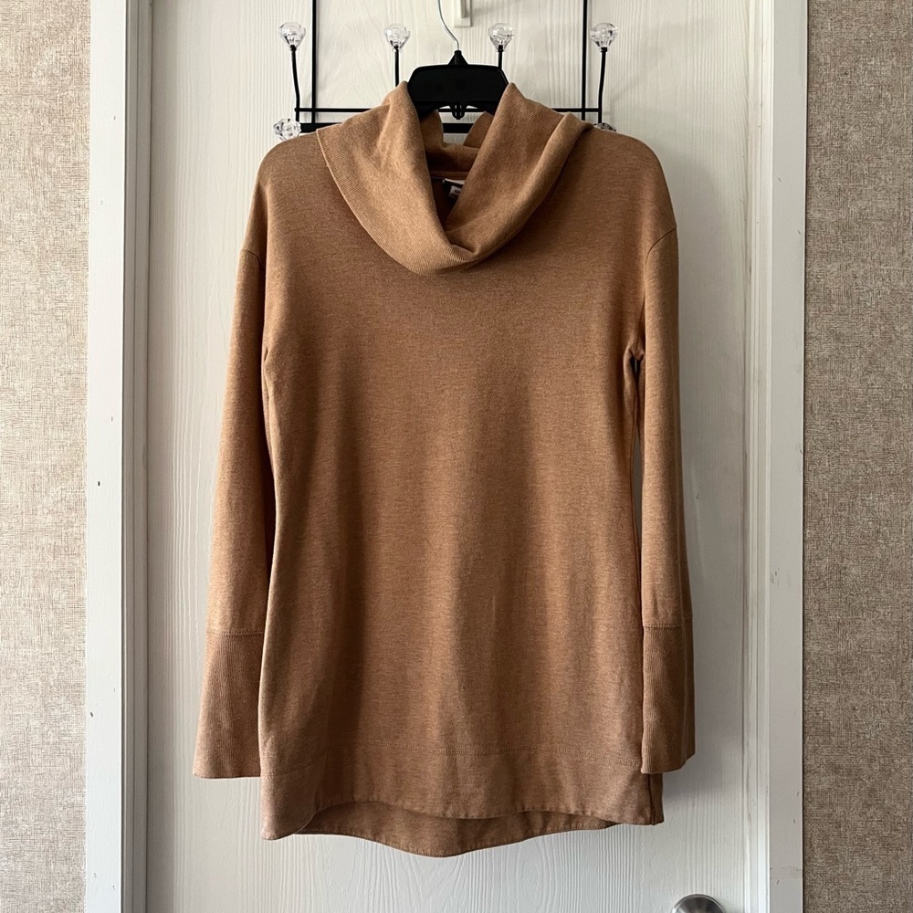 Merona Tan Cowl Neck Sweater